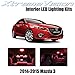 XtremeVision Mazda 3 2014+ (6 Pieces) Red Premium Interior LED Kit Package + Installation Tool