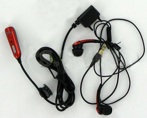 Childrens Toyshop  Electronics : Sony Ericsson® Stereo Portable Handsfree HPM-70 W/ Fast Port Jack Connector (Burnt Red) For SE K550im