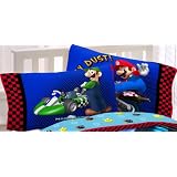 Super Mario The Race Is On Pillowcase