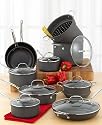 Cuisinart Chef's Classic Nonstick Hard-Anodized 17-Piece Cookware Set