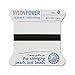 #0 Black Griffin Nylon Bead Cord (2 Meters)