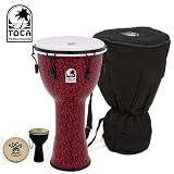 Toca TF2DM Freestyle II Mechanically Tuned Djembe with 14