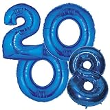 2008 Mega Loon Balloon Set - Blue (40