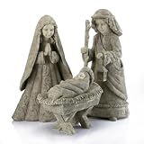 Elements 3-Piece 23-Inch Holy Family Outdoor Nativity