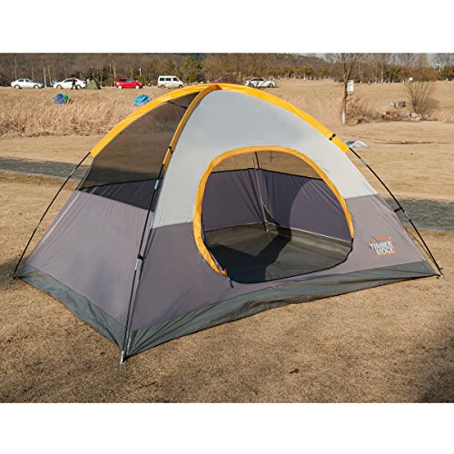 Timber Ridge Lightweight Family Camping Tent with Compression Bag, O