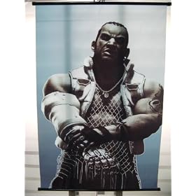 Final Fantasy 7AC: Barret Wallace 60x90cm Wallscroll