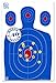 Big Dawg Targets 10 Pack - 12 X 18 Inch Blue Silhouette Reactive Splatter Target