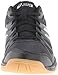 ASICS Women's Gel Upcourt Volleyball Shoe,Black/Silver,7.5 M US