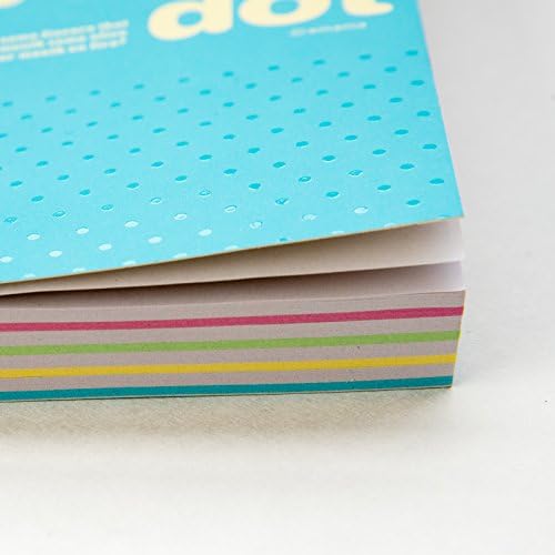 CatRat's Colorful Diary Notepad with Colorful Sheets - 150 Sheets,300 Pages Each (Blue)