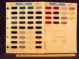1993 93 HONDA IMPORT Accord, Civic, Accord Wagon, Integra, Vigor, & Prelude Paint Colors Chip Page