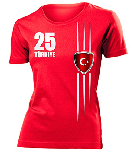 FUSSBALL – TÜRKEI FANSHIRT 3216(F-R) Gr. S