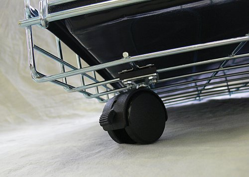 Childrens Toyshop  Pet Supplies : Midwest Universal Crate Casters (2 Pack)  - Attach anywhere two wires intersect.
