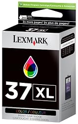 Lexmark #37XL Color Return Program Print Cartridge