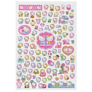Hello Kitty Sticker: Glitter/Reflective
