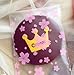 ONOR-Tech 100 PCS Lovely Cute OPP Self Adhesive Cookie Bakery Candy Biscuit Treat Gift Diy Plastic Bag (Flower)