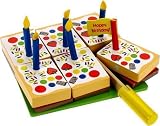 from Bigjigs Toys Wooden Cutting Birthday Cake
