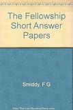 The fellowship short-answer paper
