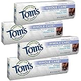Natural Toothpaste Whole Care With Fluoride Cinnamon Clove, Cinnamon Clove 4.7 oz (Pack of 4)
