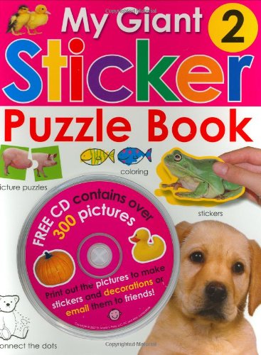 My Giant Sticker Puzzle Book 2 (with CD) (Giant Sticker Activity)