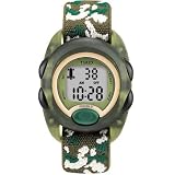 Timex 41912 Kid's Digital Camouflage Watch with Camo Pattern Stretch Band