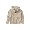 Weird Fish Womens 'Agapanthus' Full Zip Macaroni Hoody Top in Ecru. Size XL, UK 14