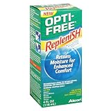 Opti-Free Replenish Multi-Purpose Disinfecting Solution, 4 fl oz (118 ml) (Pack of 4)