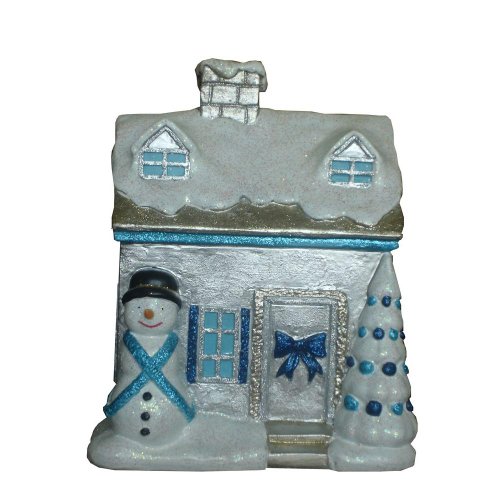 Martha Stewart Living Holiday Frost 9.75 in. Snow Covered Christmas Village Martha Stewart Living Holiday Frost 9.75 in. Snow Covered Christmas Village
