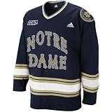 Notre Dame Fighting Irish Reebok Navy Premier Hockey Jersey