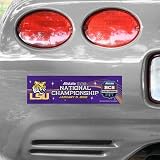 NCAA LSU Tigers 2012 BCS National Championship Game Bumper Sticker ()