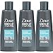 Dove Men + Care Clean Comfort Micro Moisture Mild Body and Face Wash Travel Size 3 Oz (Pack of 3)