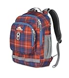 High Sierra 2074 Cubic-Inches Brewster Daypack (Flannel Plaid)