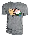 Family Guy Chicken Fight Men`s T-Shirt