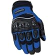 Cortech Accelerator Series 2 Men's Leather Street Motorcycle Gloves - Blue