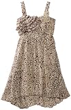 Paperdoll Girls 7-16 Animal Print Dress Hi-Lo Dress