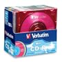 Verbatim 94335 185 MB 32x 3 Inch Color Pocket Discs CD-R, 10-Disc Slim Case