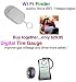 Promotekinc Digital Tire Gauge and Wi Fi Hotspot Finder Combo