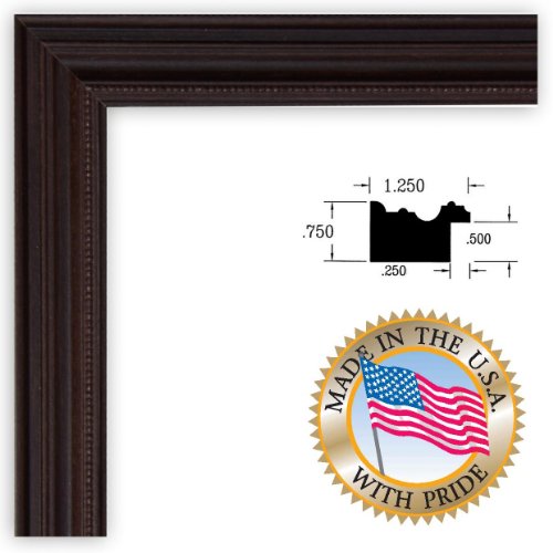 20x32 / 20 x 32 Walnut stain Picture Frame - NEW .. 1.25'' wide