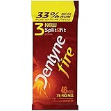 Dentyne Fire Sugar Free Gum, Spicy Cinnamon, 3 x 16 Piece Sleeve (Pack of 20)