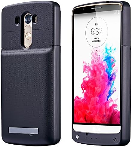 LG G3 Power Case 4200 mAh Rechargeable Back-up Battery Case (black)