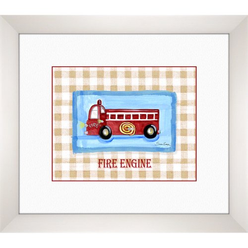 Fire Engine Framed Art