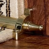 Classic Stair Rod Brackets Lacquered Brass