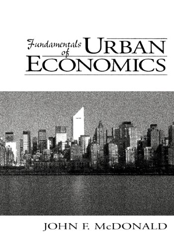 Fundamentals of Urban Economics