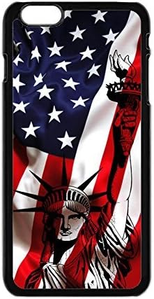 Creative Design Fashion American Flag Statue of Liberty Custom Case for iPhone6 Plus 5.5" Cases