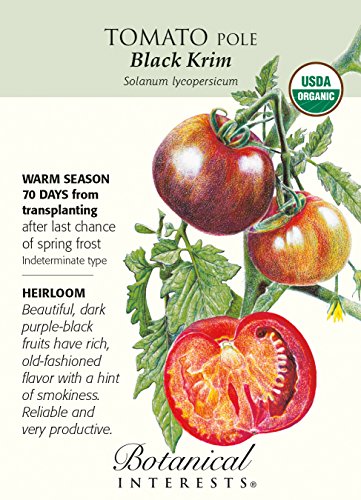 Black Krim Tomato Seeds - .15 grams - Organic Black Krim Tomato Seeds - .15 grams - Organic