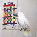 Bird Toy - Brainy Bird Building Flocks Toy - Great Toy for Large Birds