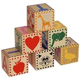 Classic Wood Baby Blocks Made in USA