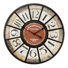 Large Metal Wanduhr mit arabischen Dials - HP023364