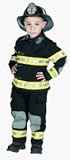 Medium (4/6)/Junior Firefighter Costume with Helmet Medium (4/6)/Junior Firefighter Costume with Helmet