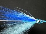 NEW FLIES Holographic, Glow in Dark & Pearlescent Floating Head Tube & Trolling Fly #166