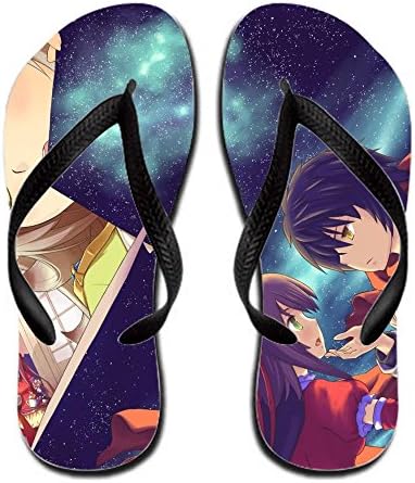 Anime Original Terenccam Men 6 B(m) Us Rubber Flip Flop